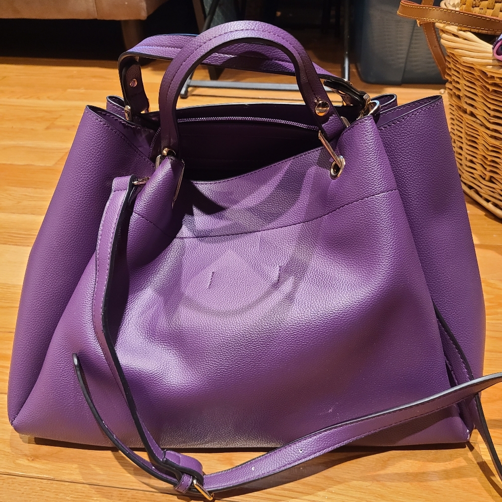 Eva Mendes Tote- purple